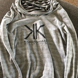 Oversized cowl neck sweater-Kardashian Kollection